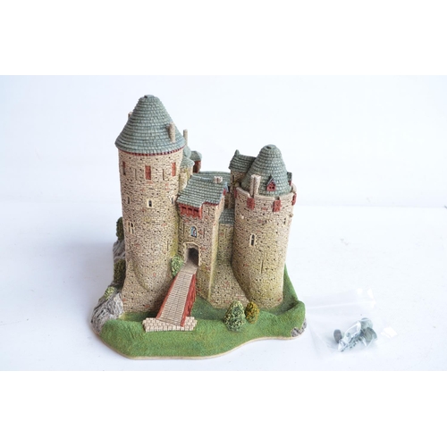 356 - Boxed and signed JP Editions 'Castell Coch' limited edition hand-painted sculpture by Patrick Gates,... 