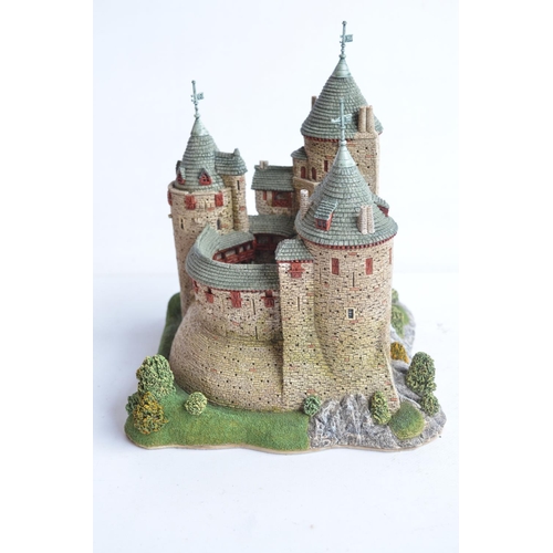 356 - Boxed and signed JP Editions 'Castell Coch' limited edition hand-painted sculpture by Patrick Gates,... 