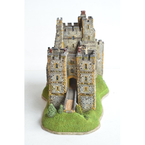 358 - Boxed and signed JP Editions 'Arundel Castle' limited edition hand-painted sculpture by Patrick Gate... 