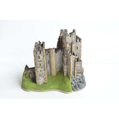 358 - Boxed and signed JP Editions 'Arundel Castle' limited edition hand-painted sculpture by Patrick Gate... 