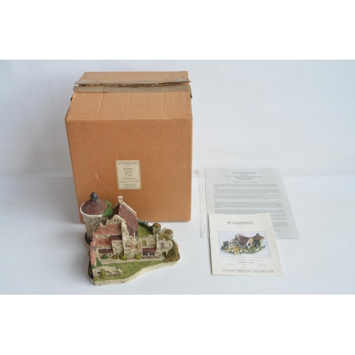 362 - Boxed and signed JP Editions 'Scotney Castle' limited edition hand-painted sculpture by Patrick Gate... 