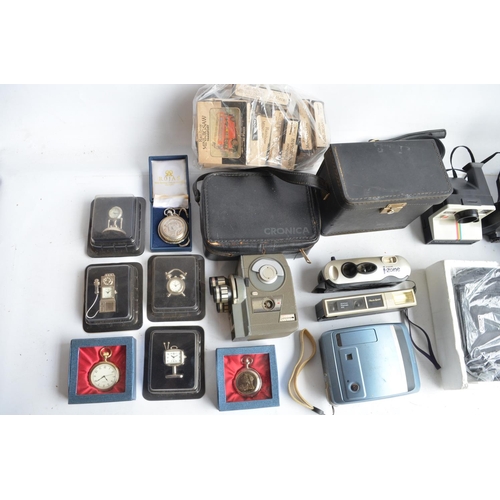 378 - Collection of still and film movie cameras to include a Eumig Sound 23XL Super 8 (in excellent exter... 