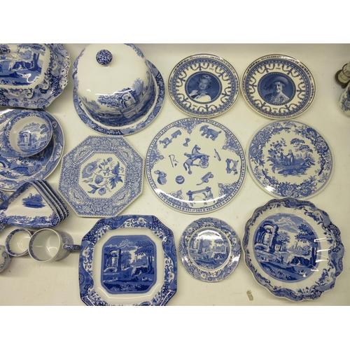 271 - Collection of Spode dinner and tea ware, majority in the Italian Garden pattern incl scalloped edge ... 