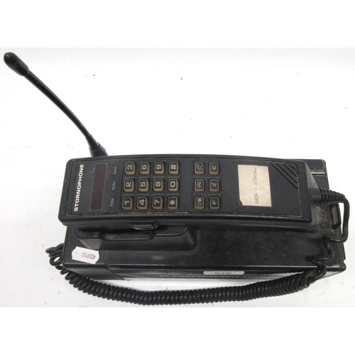 576 - Vintage Stornphone mobile telephone, serial no. 662QNV7712