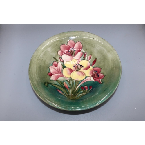 702 - Moorcroft Pottery, African Lilies large shallow bowl, D25cm