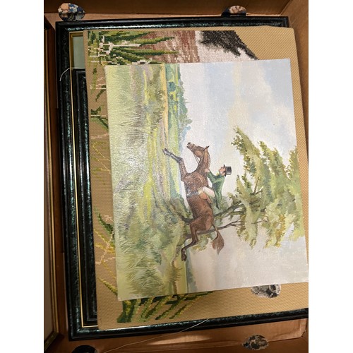 201 - W. H. Atkin, 20th Century watercolour, rolling country landscape, signed, W35cm H24.5cm; 19th Centur... 