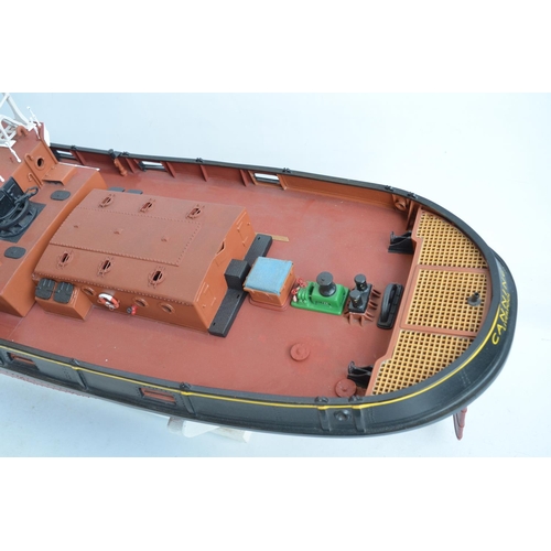 1326 - Nearly completed 1/32 scale model steam tug 'Canning' from Mobile Marine, designed for radio control... 