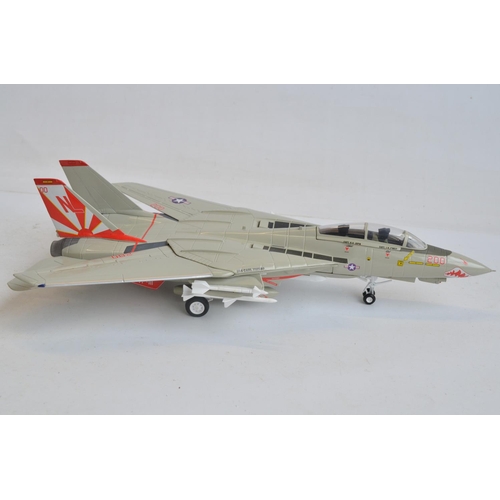 1268 - Two 1/48 scale diecast Grumman F-14A Tomcat models from The Armour Collection to include VF-111 Sund... 