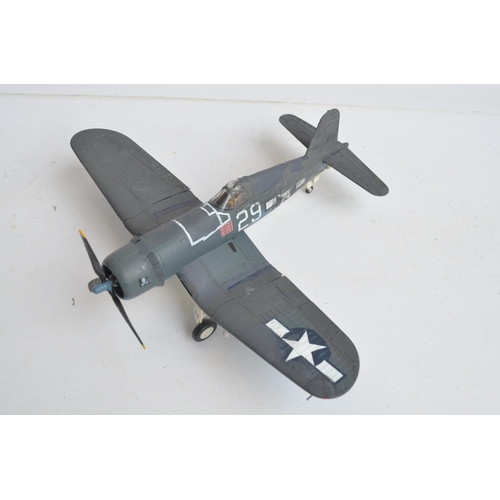 1271 - Seven 1/48 scale diecast WWII fighter aircraft models from Hobbymaster and The Armour Collection, al... 