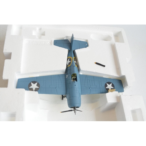 1271 - Seven 1/48 scale diecast WWII fighter aircraft models from Hobbymaster and The Armour Collection, al... 