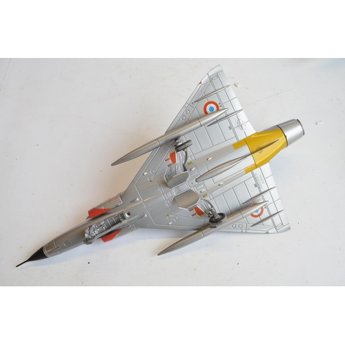 1274 - Nine unboxed diecast jet aircraft models in 1/48 and 1/72 scales, various manufacturers to include T... 