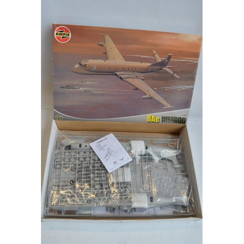 1277 - Collection of 1/72 scale RAF/RN/AAC plastic model kits (mostly unstarted, please note almost all wit... 