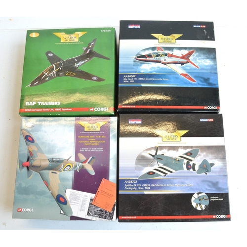 1278 - Collection of 1/72 scale RAF/RN/AAC plastic model kits (mostly unstarted, please note almost all wit... 