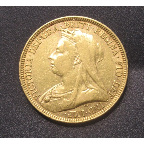 621 - Queen Victoria 1893 Sovereign