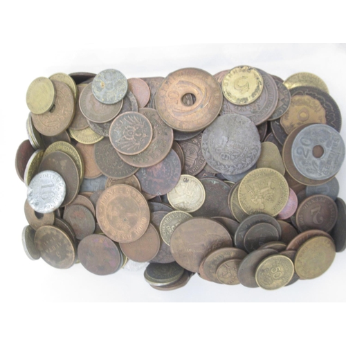 789 - Collection of c19th/20th International coins from Egypt, Russia, British East Africa, various Chines... 