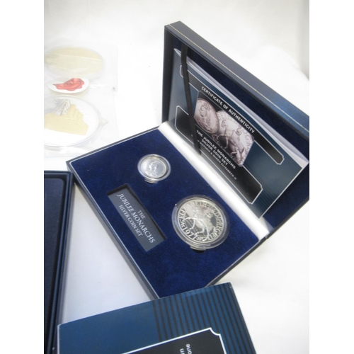 790 - Assorted collection of coins to inc. cupro-nickel plated coins, circulated British coins, commemorat... 