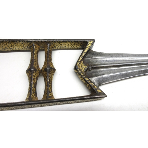 200 - 18th Century large Indian Katar dagger, 9