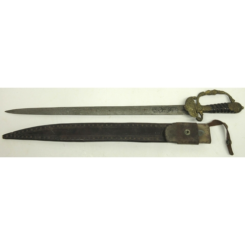 248 - German 18th century hunting sword, 21