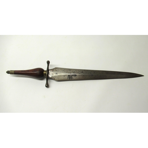 224 - Circa 18th century English plug bayonet, 12