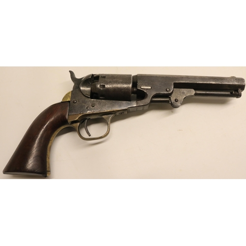 120 - Manhattan Fire Arms Co .36 percussion revolver, 5