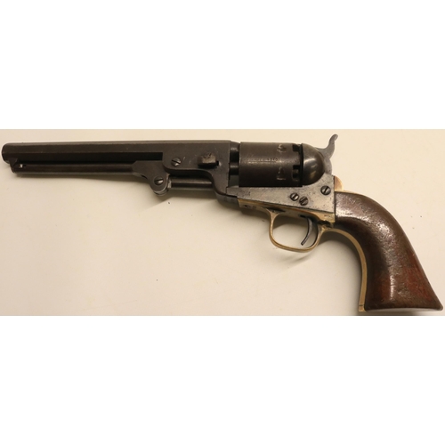 121 - Colt 1851 Navy .36 percussion revolver, 7.5