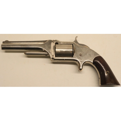 136 - Smith & Wesson .32 rimfire `tip-up' revolver, 4