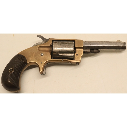 139 - Whitneyville  .32 rimfire revolver, 3 1/4