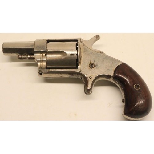 142 - Hopkins & Allen XL No 5 .41 rimfire revolver, 2