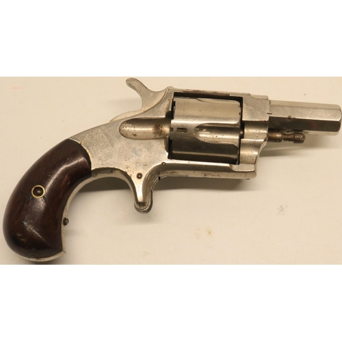 142 - Hopkins & Allen XL No 5 .41 rimfire revolver, 2