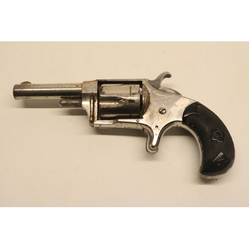 144 - Hopkins & Allen Blue Jacket no.2 .32 rimfire revolver, 2 3/4