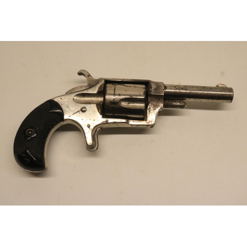 144 - Hopkins & Allen Blue Jacket no.2 .32 rimfire revolver, 2 3/4