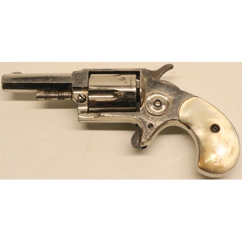 147 - The Lee Arms Co .32 rimfire revolver, Red Jacket no.3, 2.5