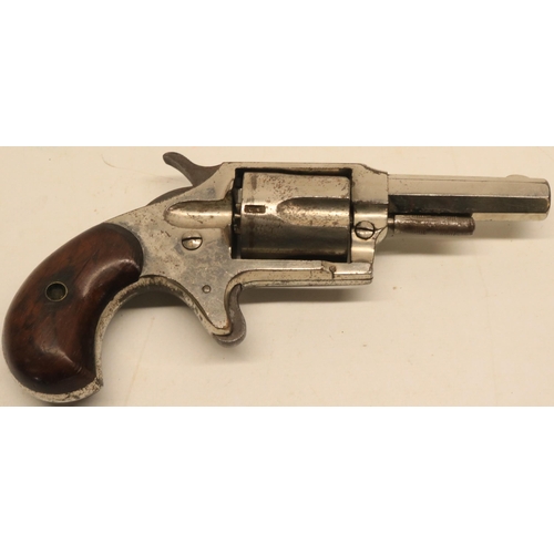 148 - The Lee Arms Co .32 rimfire revolver, Red Jacket no.3, 2.5