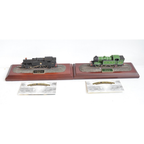 1174 - Ten boxed OO gauge Hornby Steam Memories (in association with Country Artists) solid cast locomotive... 