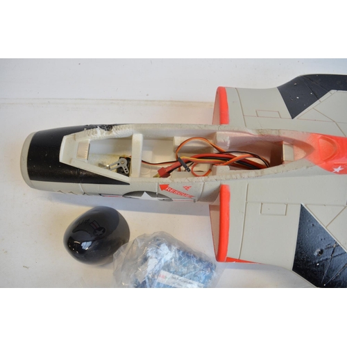 1331 - Two large scale ducted fan remote controlled jet aircraft models to include a G&C Hobby Skyray (poss... 