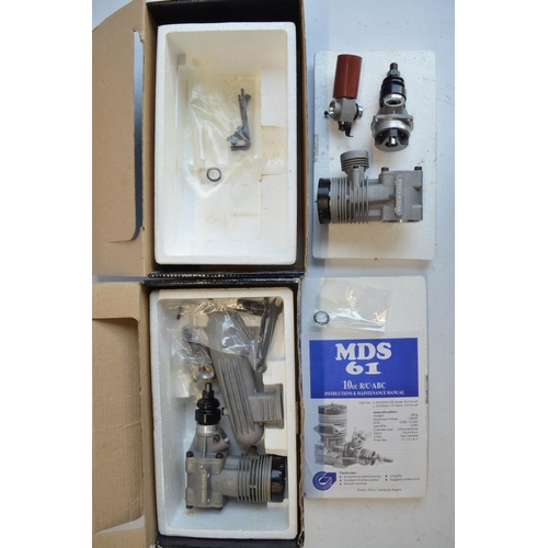 1337 - Eight boxed model aircraft engines from MDS (Russian made) to include a model 61, 2x model 10's, 1x ... 