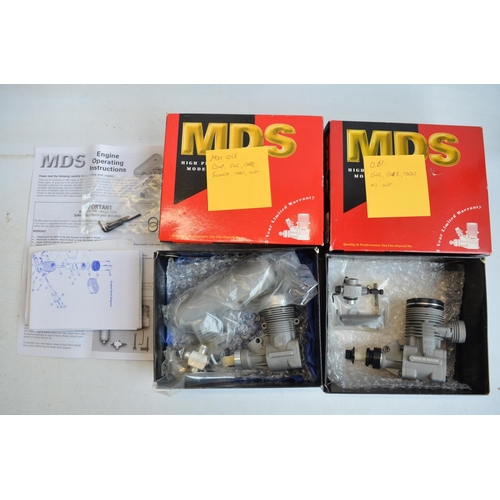 1337 - Eight boxed model aircraft engines from MDS (Russian made) to include a model 61, 2x model 10's, 1x ... 