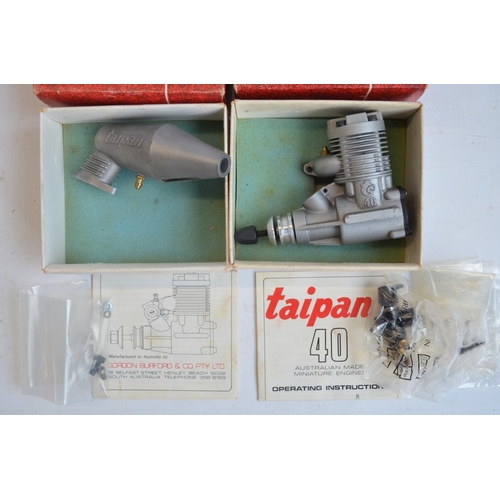 1341 - Collection of model aero engines and accessories, various manufacturers and models to include 3x Nor... 