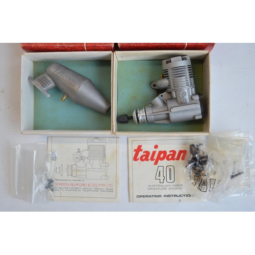 1341 - Collection of model aero engines and accessories, various manufacturers and models to include 3x Nor... 