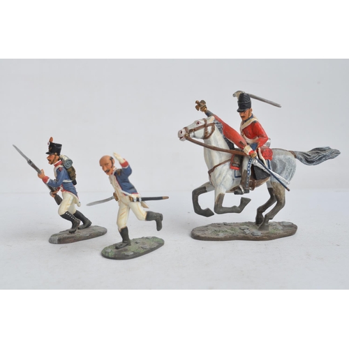 1354 - Six boxed 1/32 scale/54mm painted metal Napoleonic War figure sets from W Britain's to include 41160... 