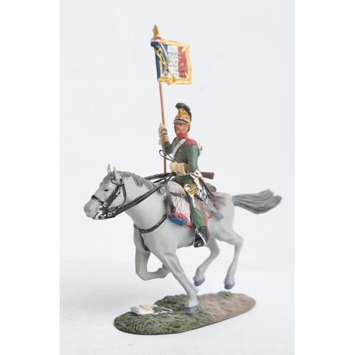 1358 - Six boxed limited edition 1/32 scale/54mm painted metal Napoleonic War figure sets from W Britain's,... 