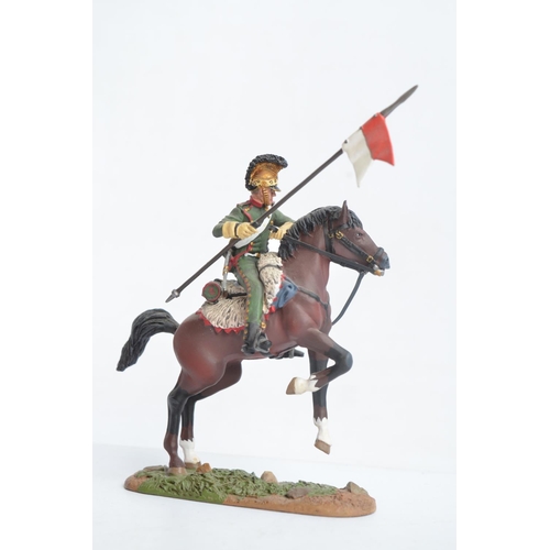 1359 - Six boxed limited edition 1/32/54mm scale painted metal Napoleonic War figure sets from W Britain's,... 