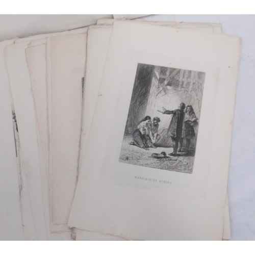 855 - Collection of Late c19th/ early c20th book illustrations