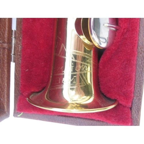 901 - Champion B&M Soprano Saxophone, in case, made in GDR, serial no. 4782