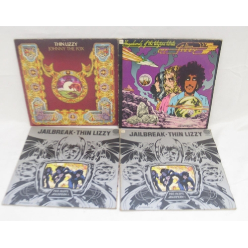 903 - Thin Lizzy - Vagabonds of the Western World SKL 5170, Johnny The Fox 9102 012 BE & 2 Jailbreak 9102 ... 