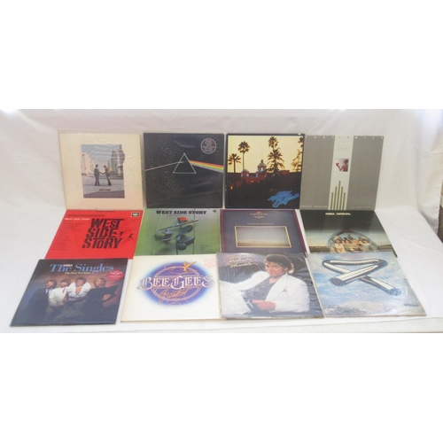 914 - Assorted collection of Vinyl to inc. Rolling Stones, Pink Floyd, Led Zeppelin, Eagles, Dire Straits,... 