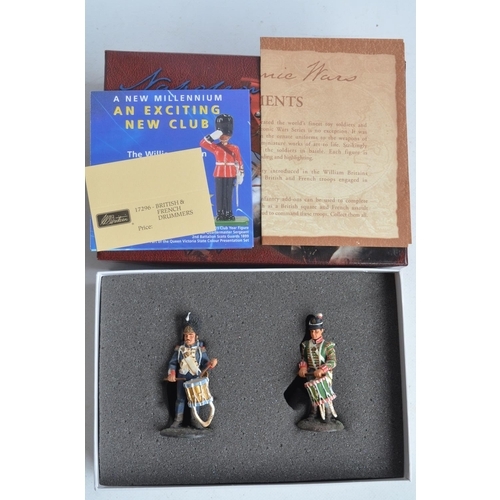 1354 - Six boxed 1/32 scale/54mm painted metal Napoleonic War figure sets from W Britain's to include 41160... 