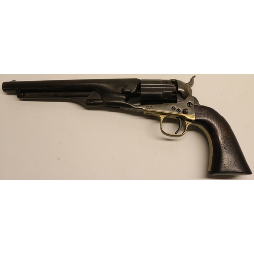 122 - Colt Army .44 percussion revolver, 8