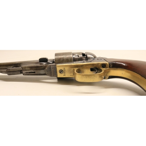 123 - Colt Army 1860 percussion .44 revolver, 8