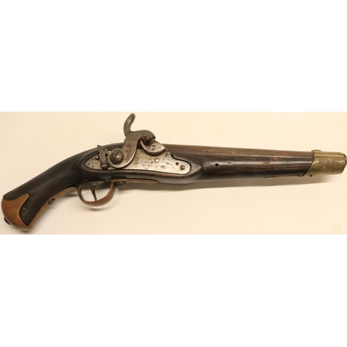 88 - Norwegian percussion .700 military service pistol, circa 1845, 10